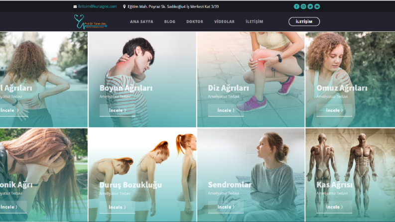sağlık web sitesi