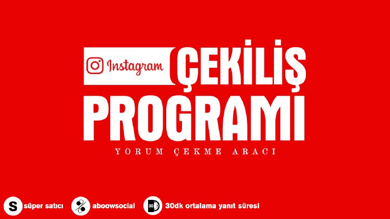 Instagram Çekiliş Programı