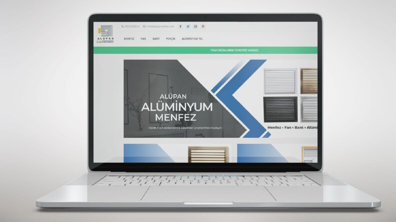 Alüpan Menfez Özel E-ticaret Yazılımı