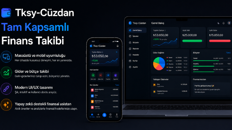 Tksy-Cüzdan – Yapay Zeka Destekli Kişisel Finans Yönetimi