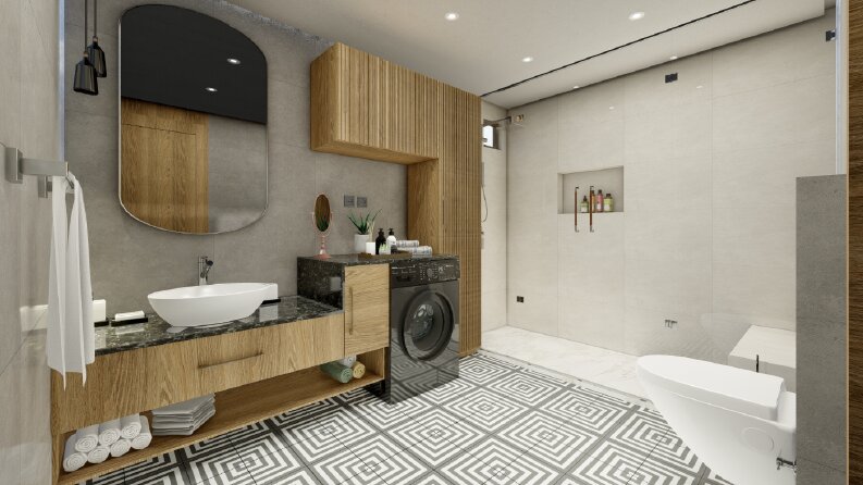 Ö.T Evi Banyo Tasarımı 