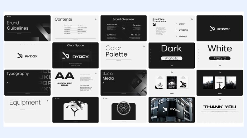 RYDOX Logo ve Brand Guideline Tasarımı