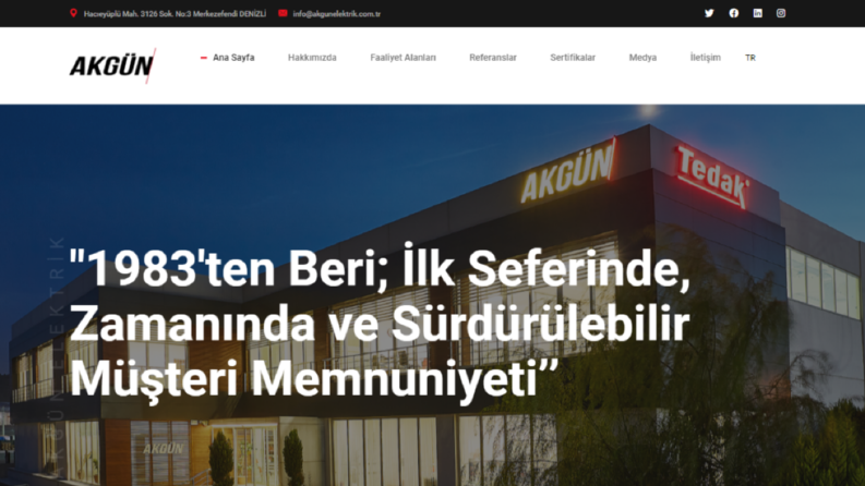 İstenilen içerikte web yazılımı