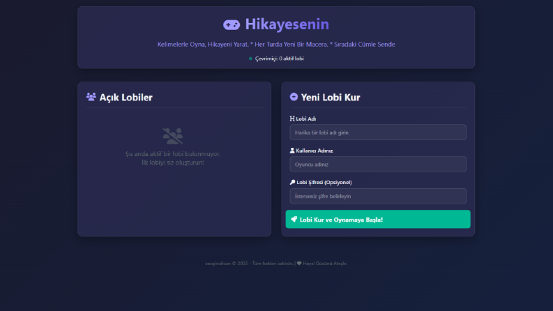 Özel web çalışmalarım