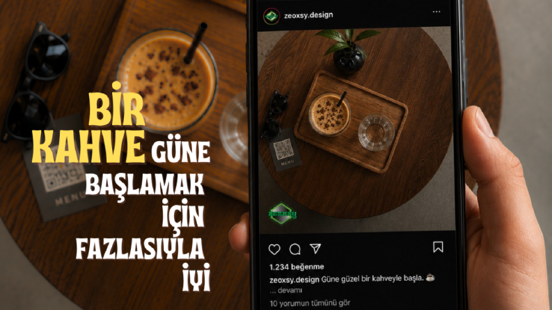 Premium Cafe / Kahve Markası Sosyal Medya Tasarımı