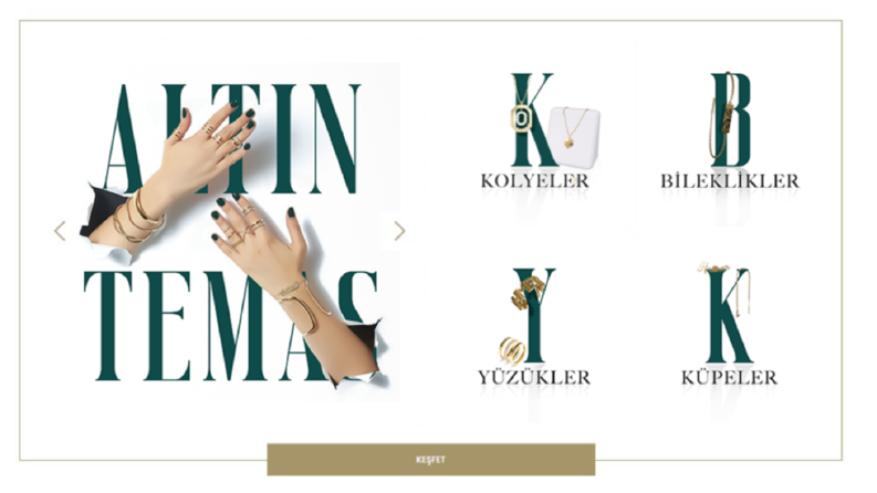 Banner Tasarımı - Altın Temas