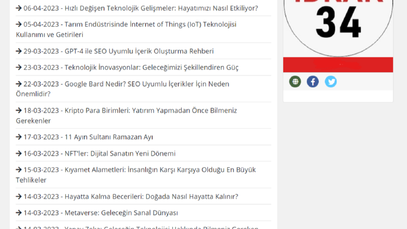 Her Konuda Haber, Metin Yazarlığı Yaparım