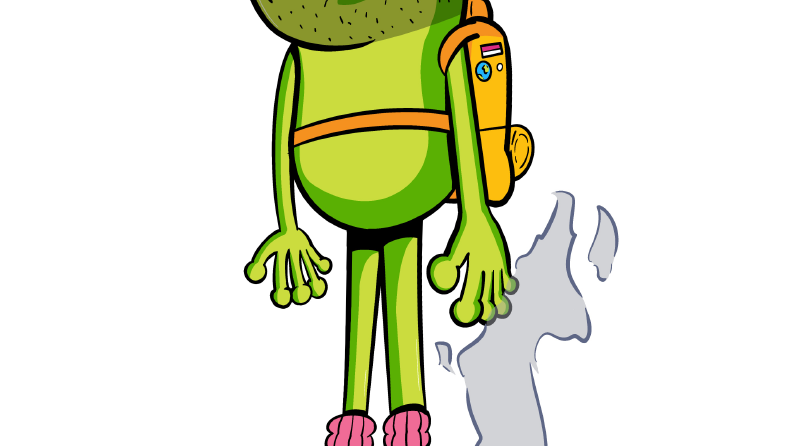 Kurbağa Maskot