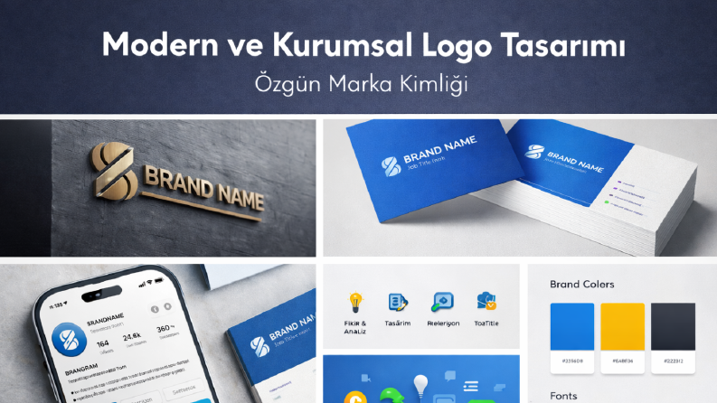 Modern ve Kurumsal Logo Tasarımı | Özgün Marka Kimliği