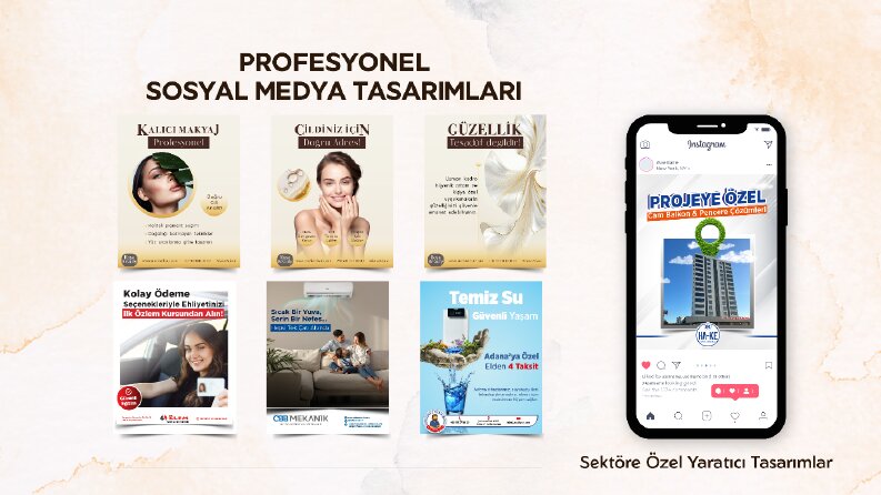 Sosyal medya tasarımları