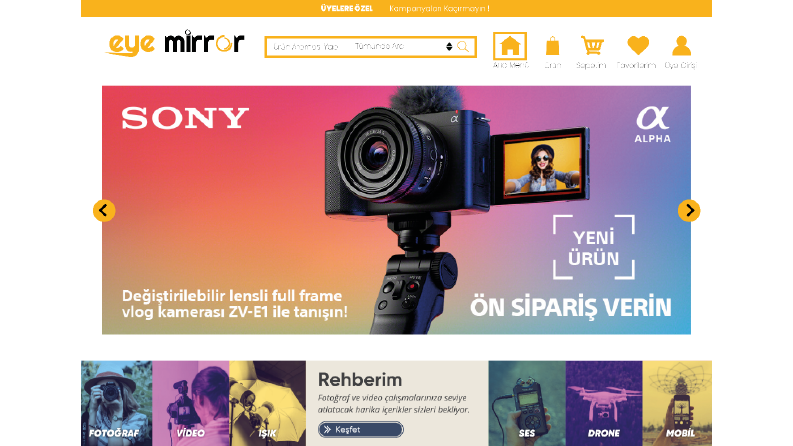 Eye Mirror E-Ticaret