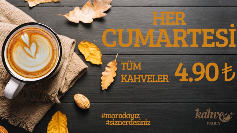 Kahve Mora Sosyal Medya Tasarımı