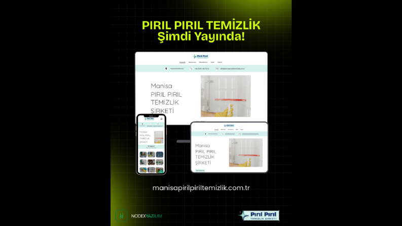 Pırıl Pırıl Temizlik / Kurumsal Web Tasarımı