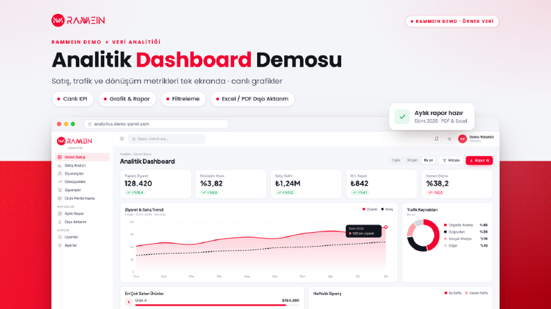 Dashboard demosu – Rammein