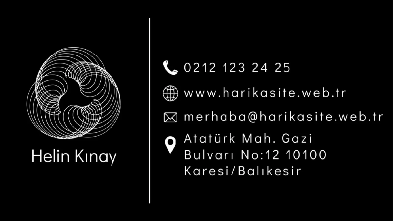 özgün kartvizitler