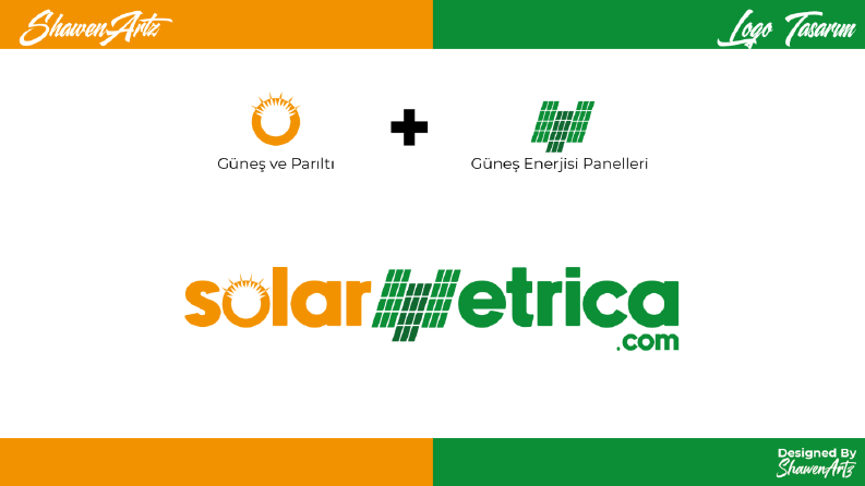 SolarMetrica - Logo Tasarım