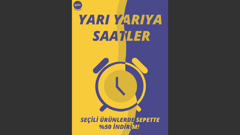 Getir - Kampanya Reklam Tasarımı 