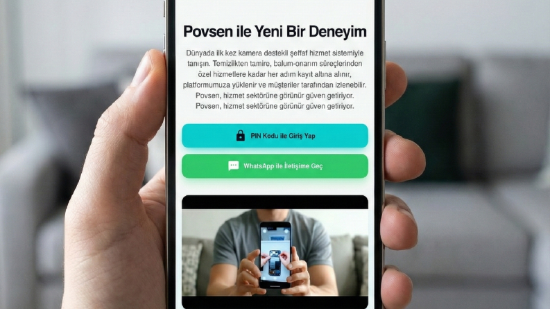 Povsen: Şeffaf Hizmet ve Görüntülü Doğrulama Platformu