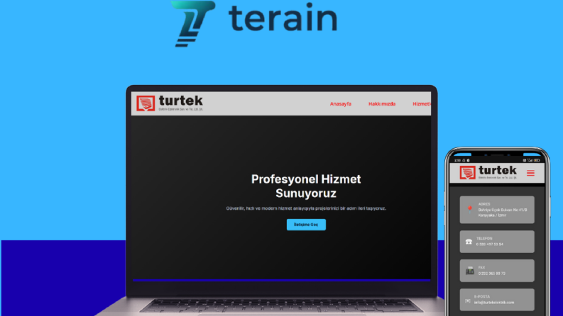 Kurumsal Elektrik Firması İçin Modern ve Responsive Web Site