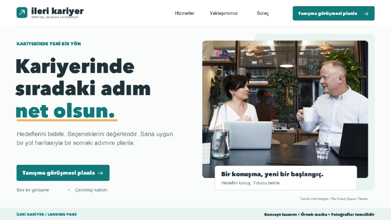 İleri Kariyer | İnsan Odaklı Landing Page