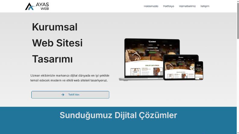 Profesyonel Kurumsal Web Sitesi