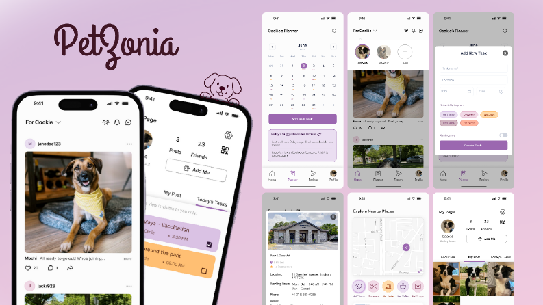 Petzonia App Design