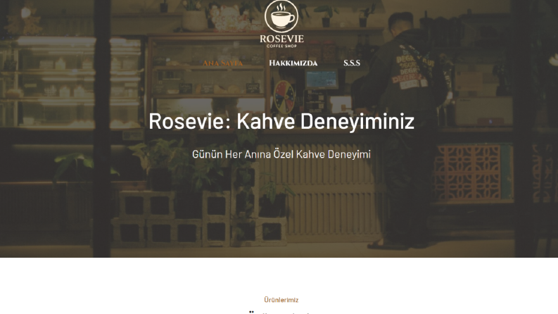 Rosevie | Örnek Tasarım / rosevie.wexoft.com