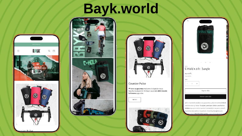 Bayk.world Shopify Sitesi