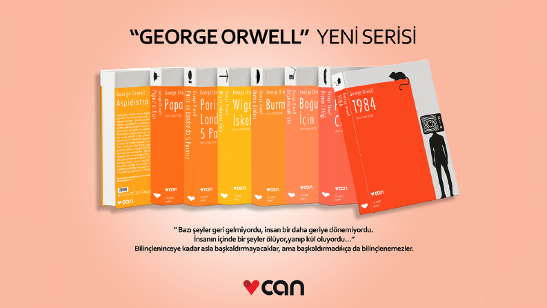 Can Yayınları - George Orwell Kitap Serisi