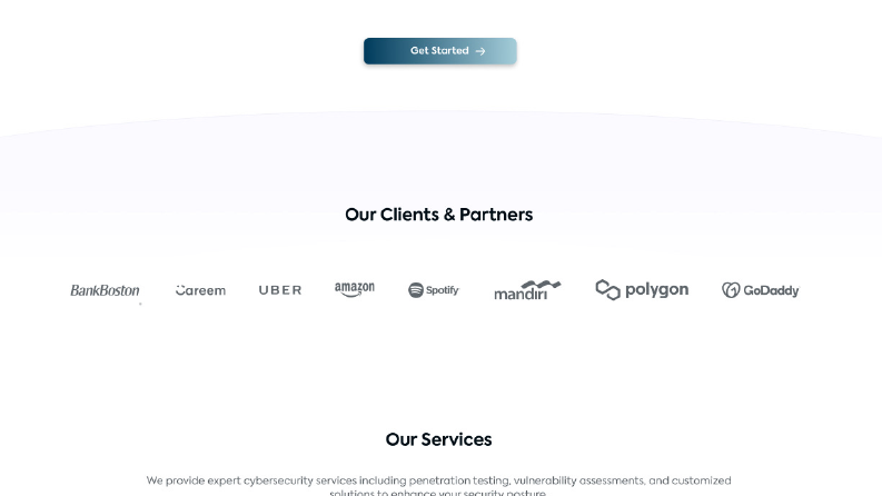 Cybersecurity Web Design