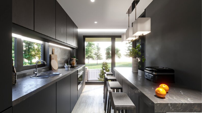 3D İç Mekan Modelleme ve Render Hazırlarım