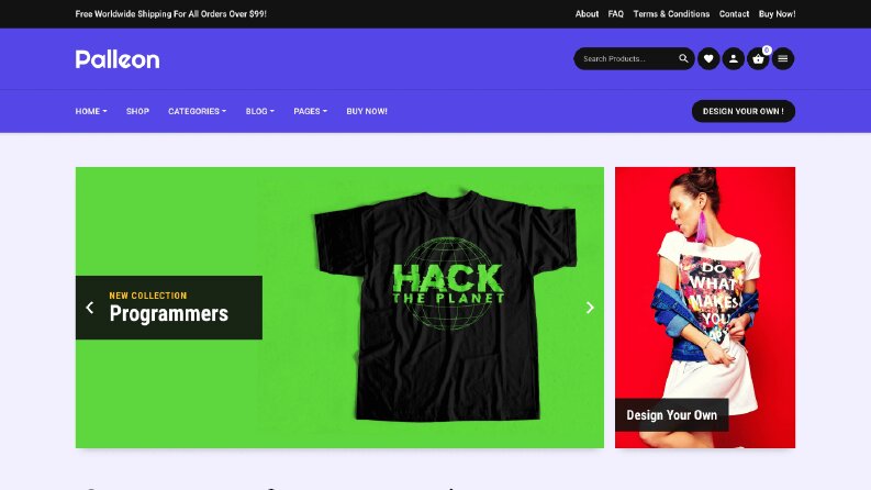 Printeon - WooCommerce Mağaza Teması & Ürün Tasarımcısı