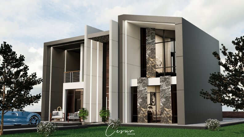 Villa Render Çalışması