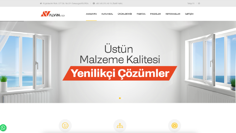 Alvin Yapı - İçerik Yönetim Sistemi