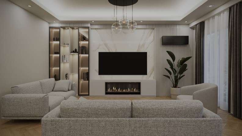 Kahve Köşesi- Salon Tasarımı