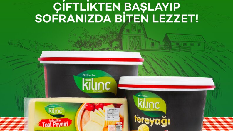 Necip Kılınç Tereyağları Sosyal Medya Post Tasarımları