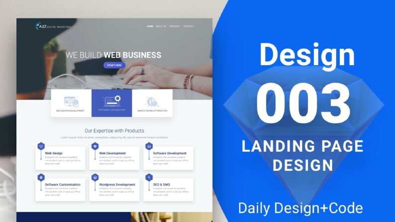 Landing Page Web Tasarım