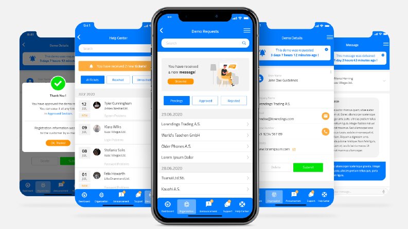 Demolar için UI UX Tasarım