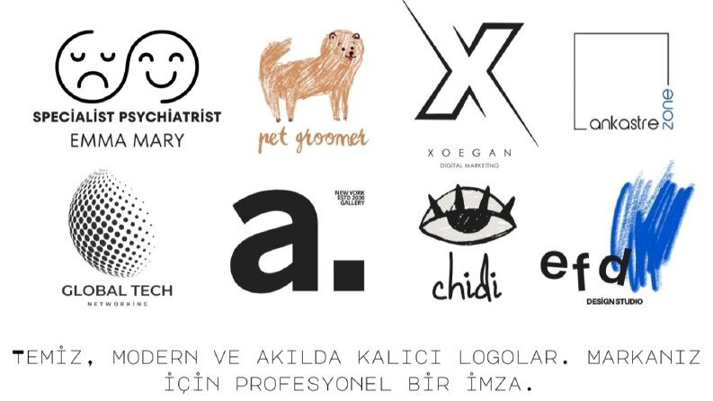 Özgün, Modern ve Akılda Kalıcı Logo Tasarımları