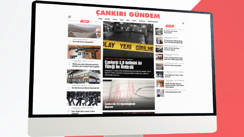 Haber Sitesi Proje Uygulaması