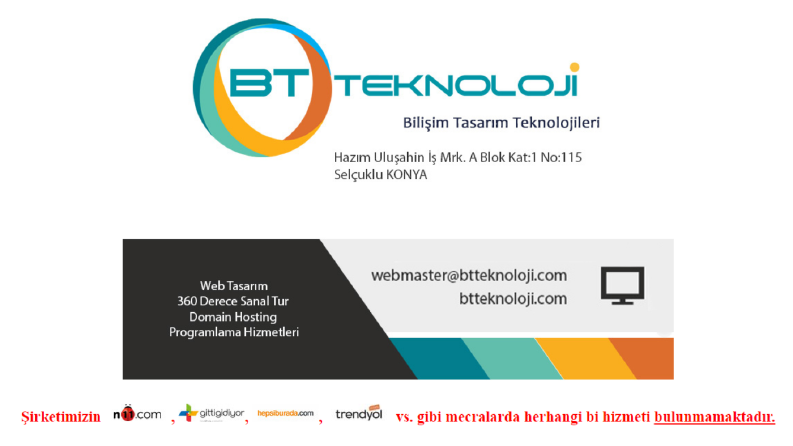 Btteknoloji Domainde bizi tercih etti