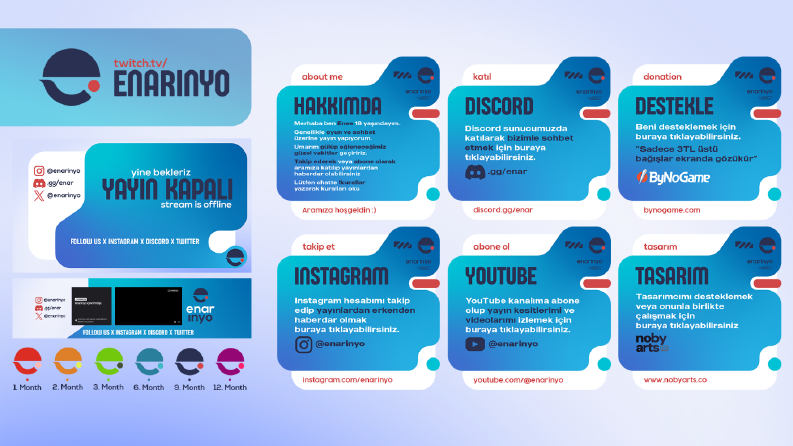 Enarinyo - Yayıncılar için Tasarımlar