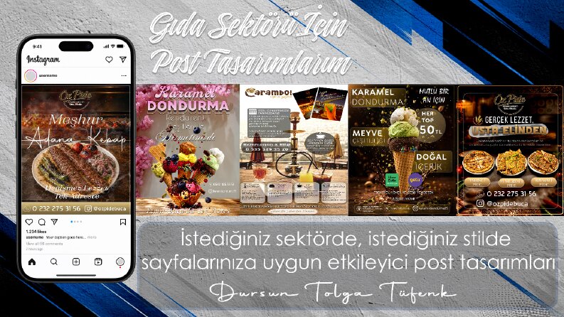 Gıda Sektöründe ki Tasarımlarım