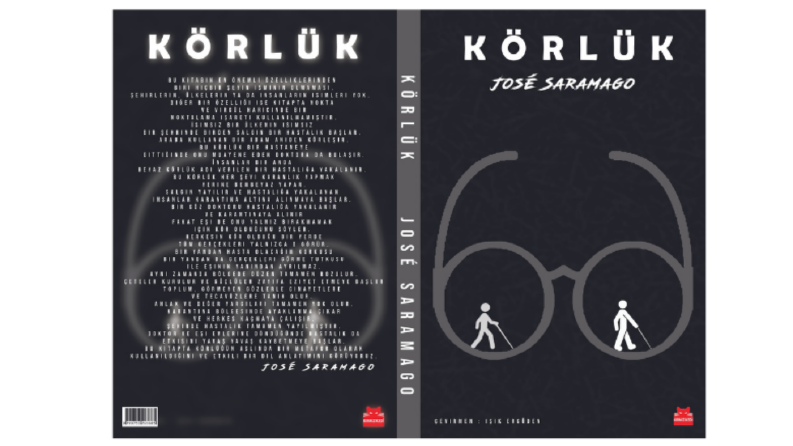 Körlük-Konsept Kitap Kapağı Tasarımım