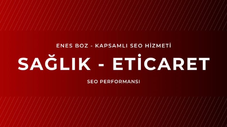 Sağlık Sitesi - Eticaret