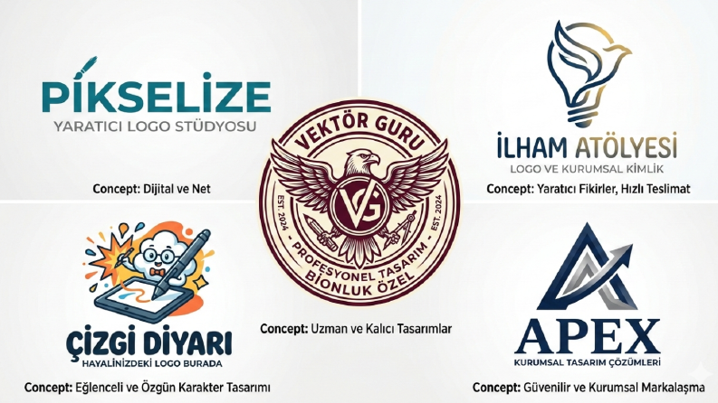 Profesyonel Logo Tasarımı Yapıyorum 