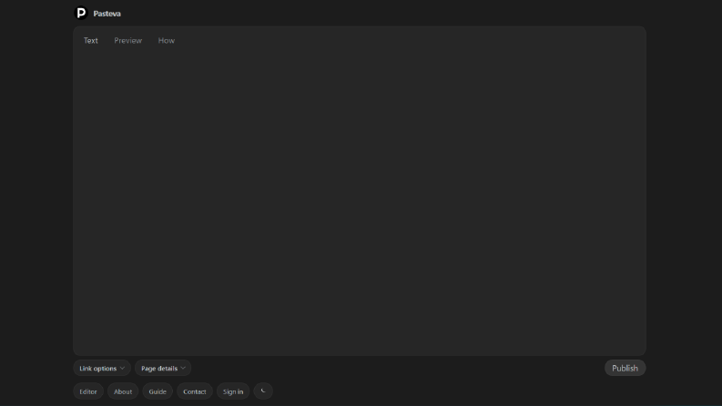 Pasteva - Markdown sayfa yayın servisi