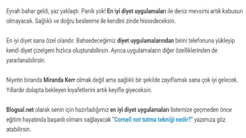 Blog Yazısı