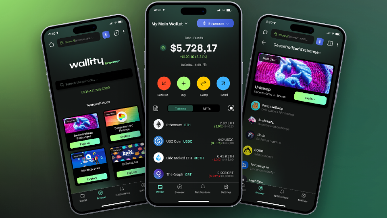 Wallity | Crypto Wallet App