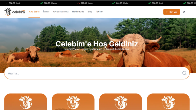 Sahibinden tarzi e ticaret sitesi